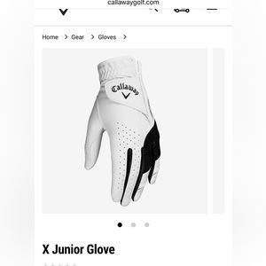 Junior golf glove